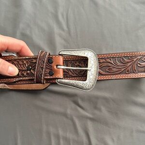 🌲 Cody James leather belt size 42